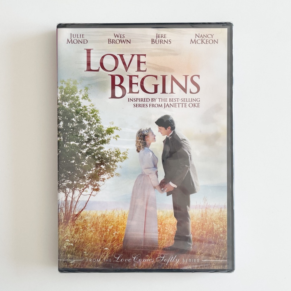 Love Begins (DVD, 2011) Part Of The Love Comes Softly Series Julie Mond NEW